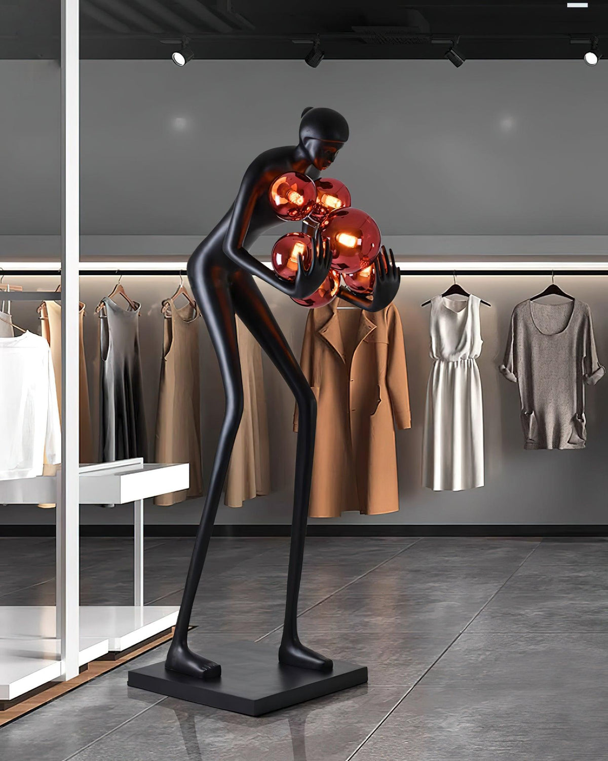 Cradle Sculptural Floor Lamp