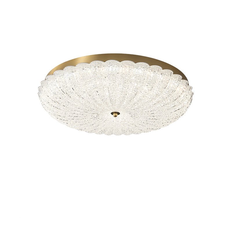 Celeria Premium Nordic Art Brass Glass Ceiling Lamp
