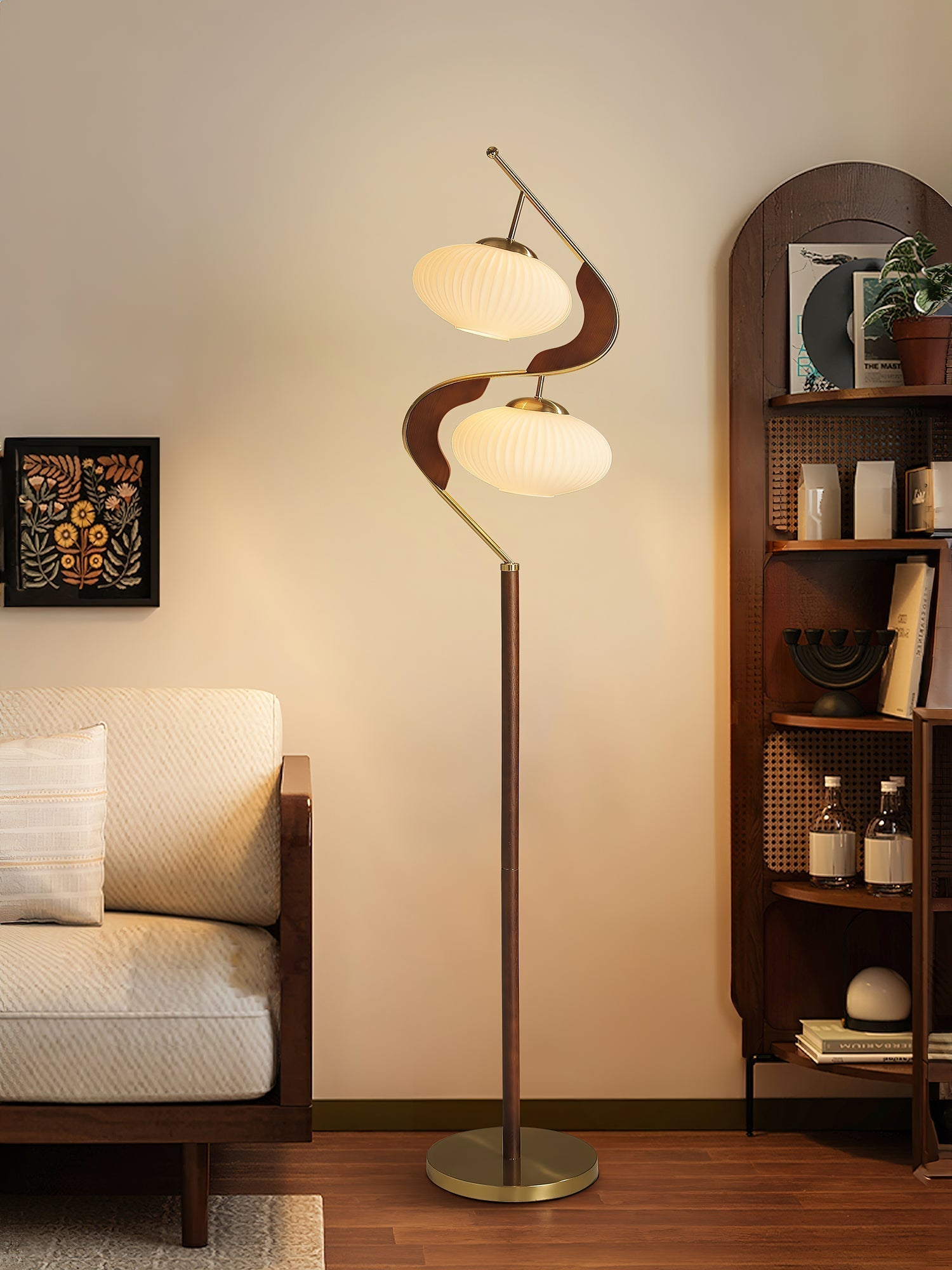 Emily Modern Floor Lamp - Neutral Decor