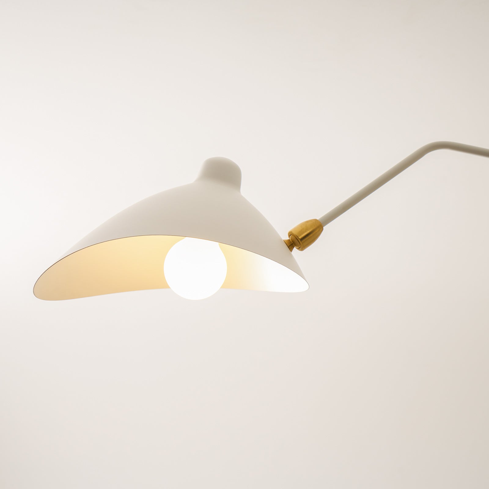 Wesley Minimalist Metal Ceiling Light Three Arm