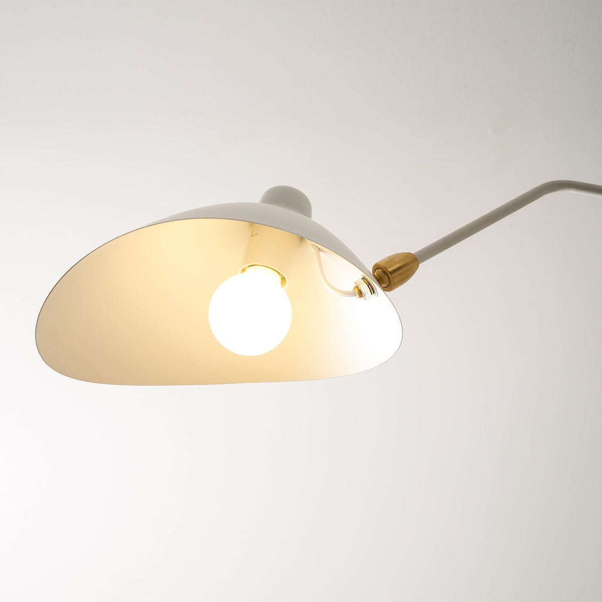 Wesley Minimalist Metal Ceiling Light Three Arm