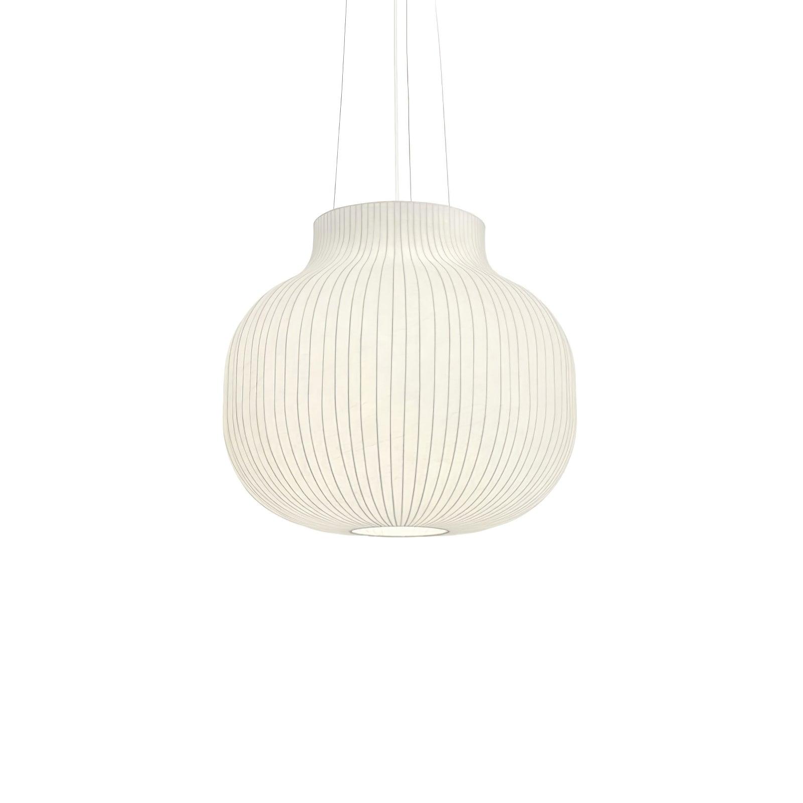 Teriivora Silk Ribbed Pendant Light