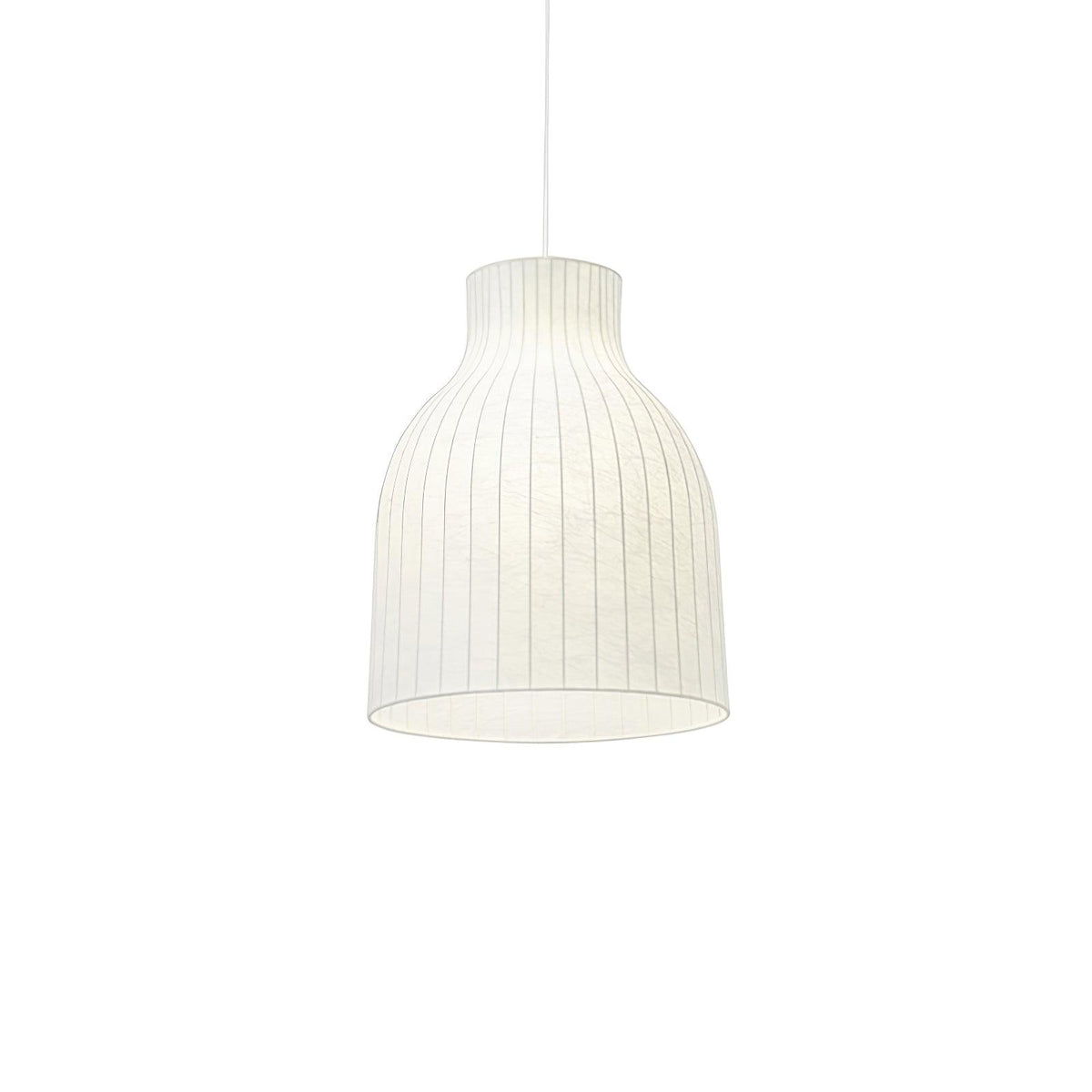 Teriivora Silk Ribbed Pendant Light