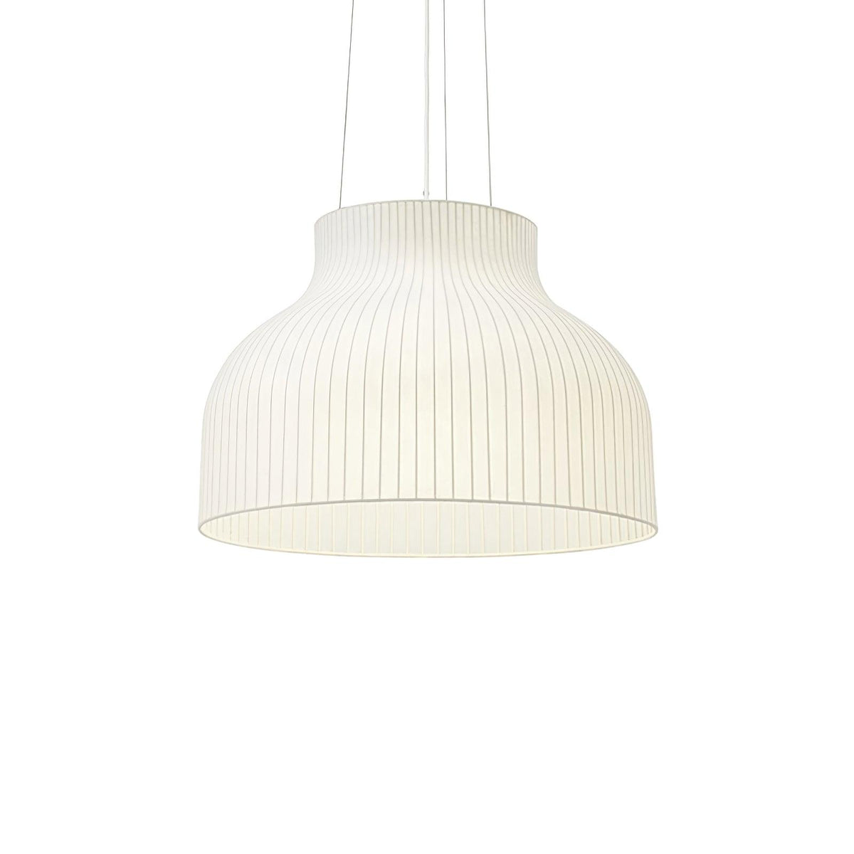 Teriivora Silk Ribbed Pendant Light
