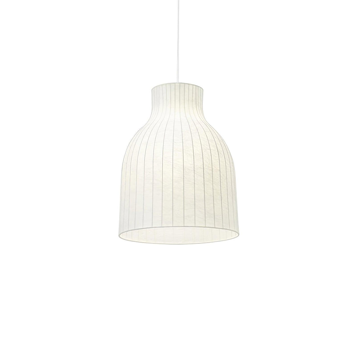 Teriivora Silk Ribbed Pendant Light