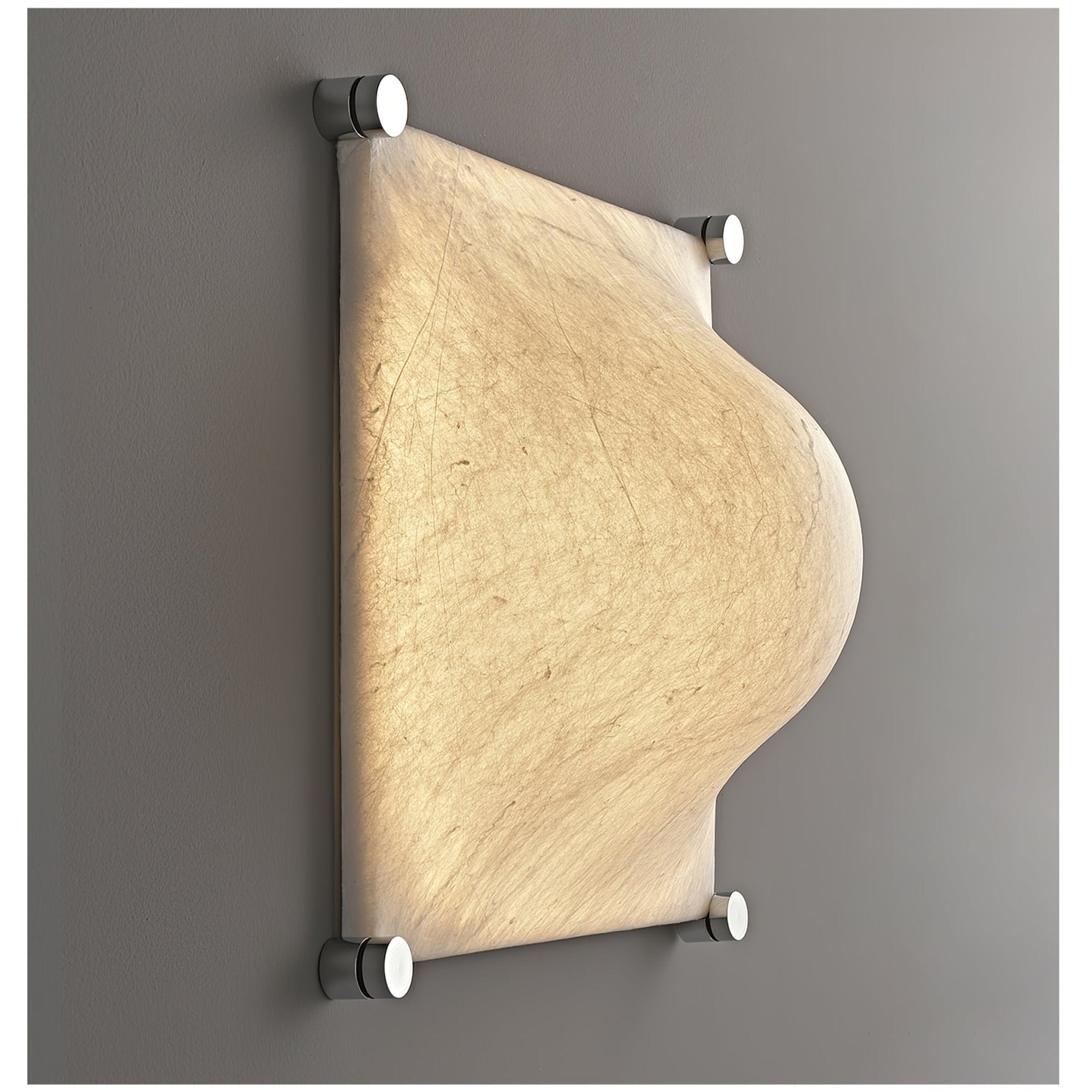 Panel Rustic Silk Wall Light