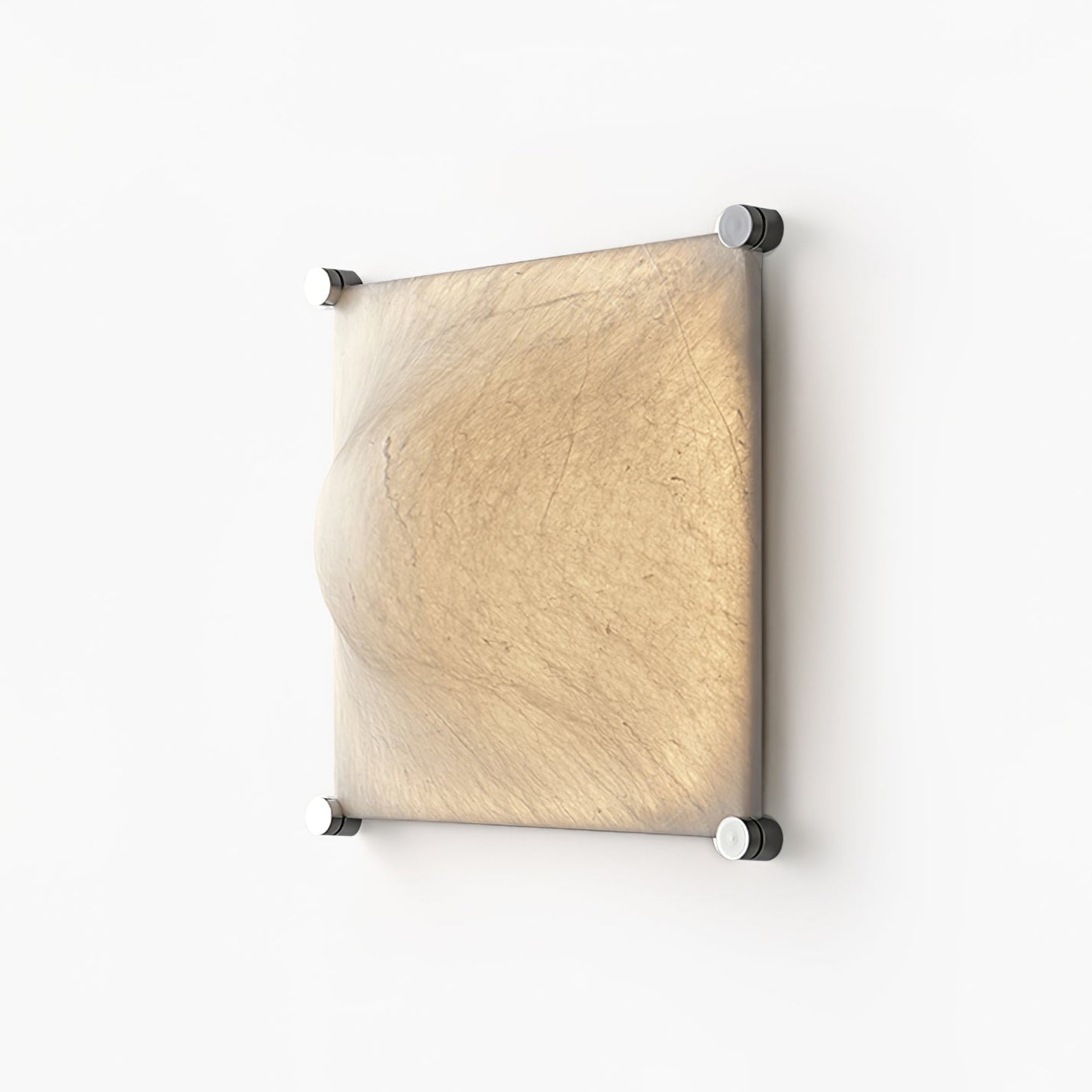 Panel Rustic Silk Wall Light