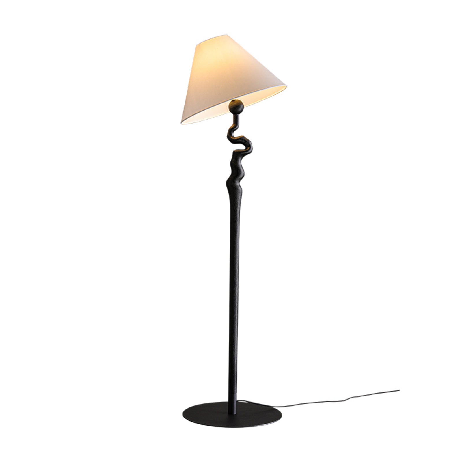 Avloril Artistic Wooden Floor Lamp