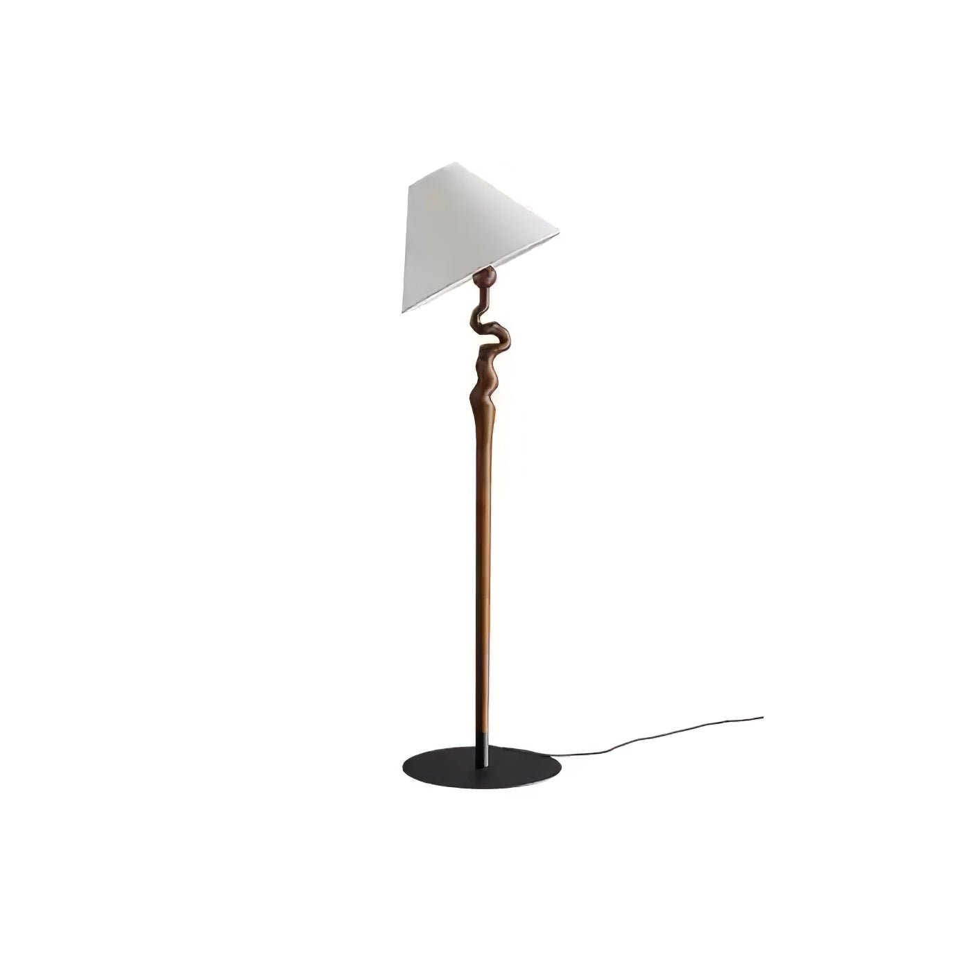Avloril Artistic Wooden Floor Lamp