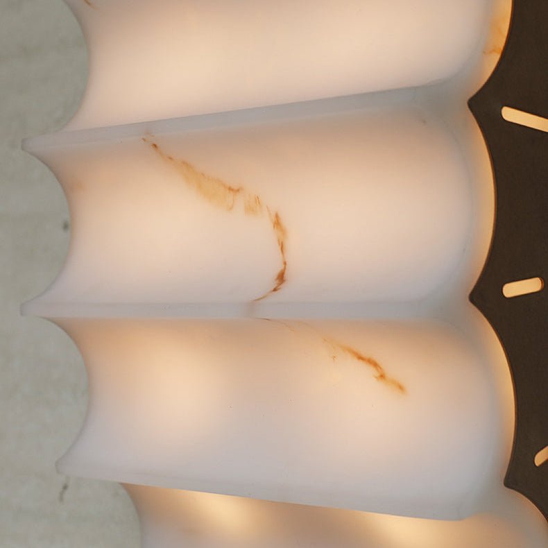 Dolax Tiered Alabaster Wall Lamp