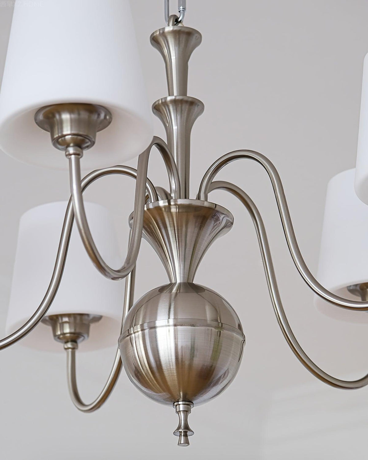 Olmiris Elegant Nickel Chandelier