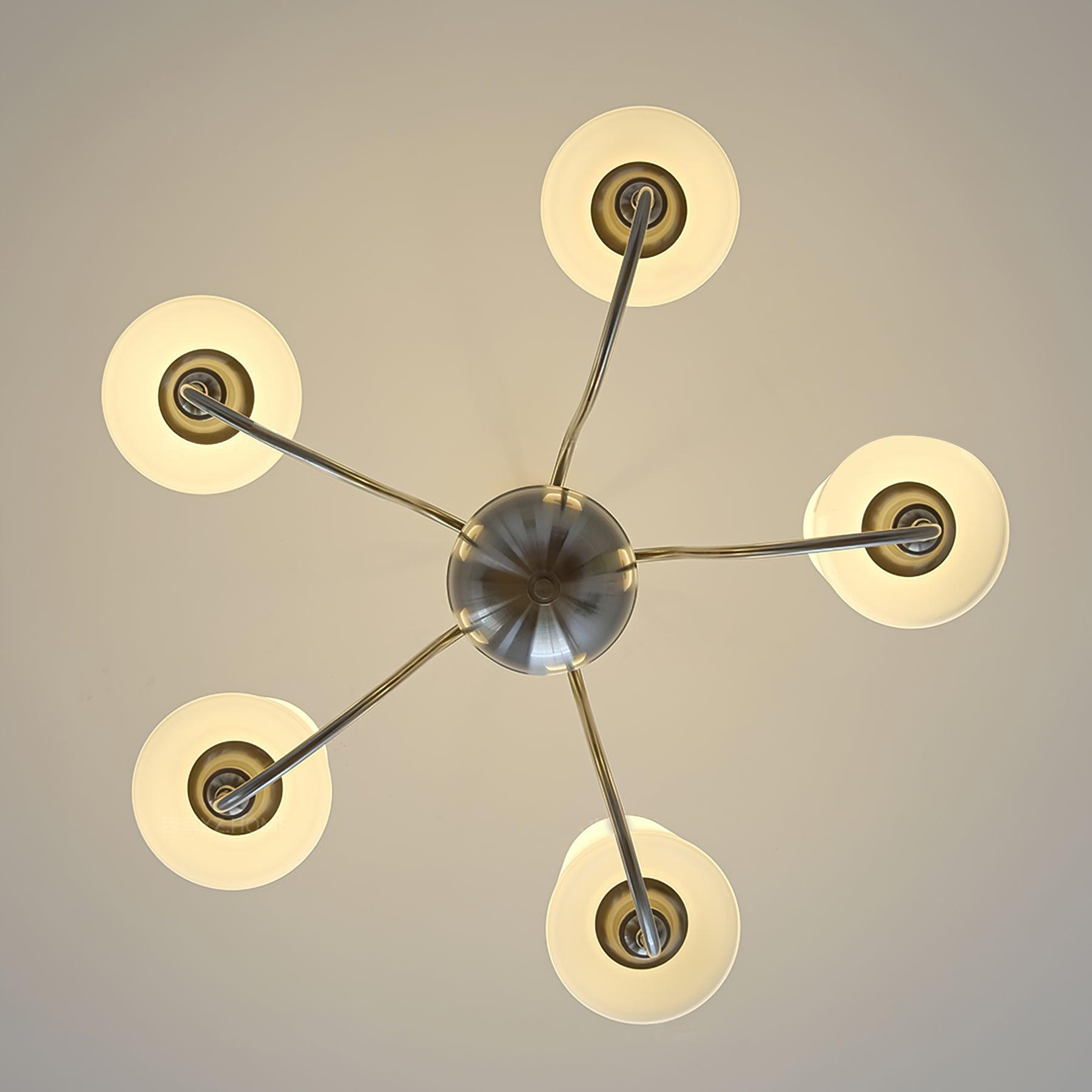 Olmiris Elegant Nickel Chandelier