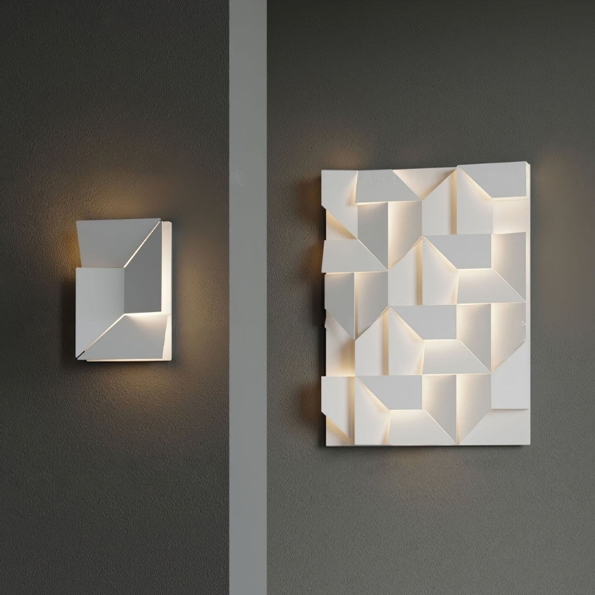 Deloza Shadows Rechargeable Grand Sconce Wall lamp