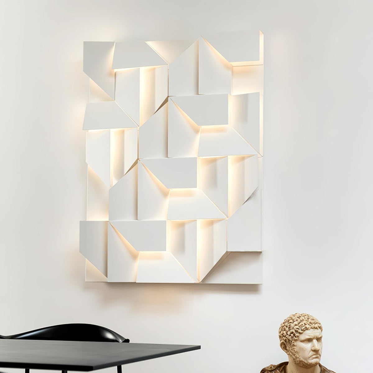 Deloza Shadows Rechargeable Grand Sconce Wall lamp