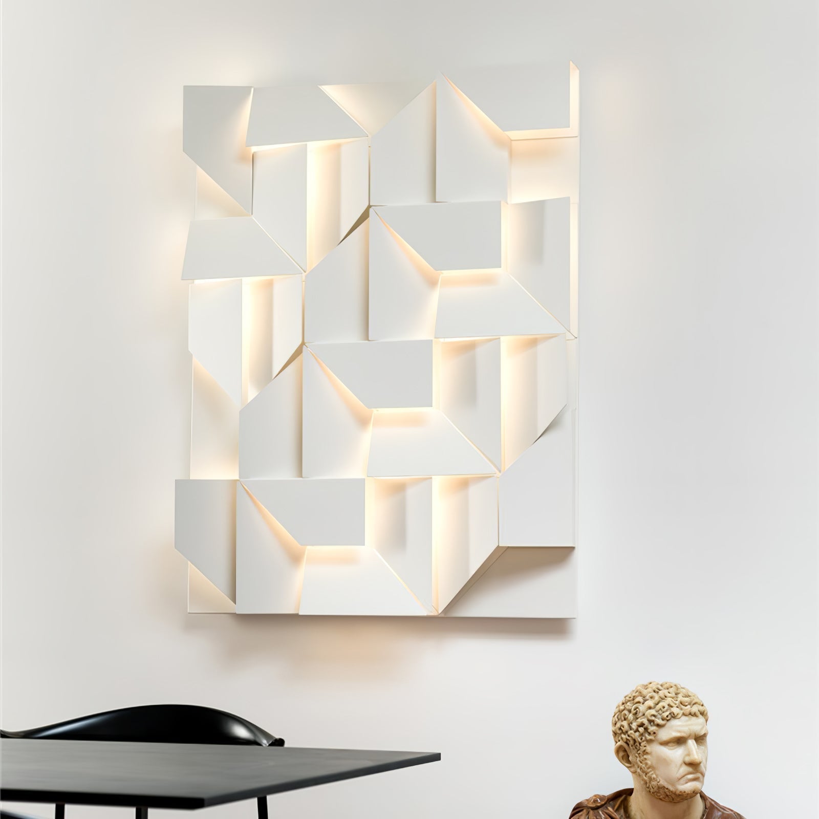 Deloza Shadows Rechargeable Grand Sconce Wall lamp
