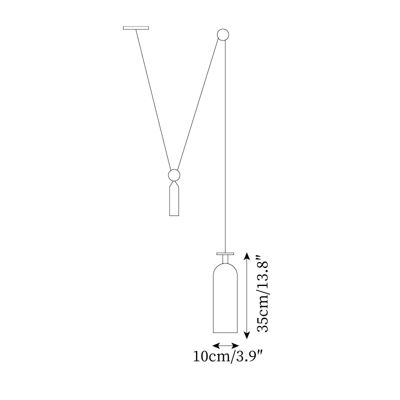 Covine Multi-Shape Adjustable Pendant Light - Neutral Decor