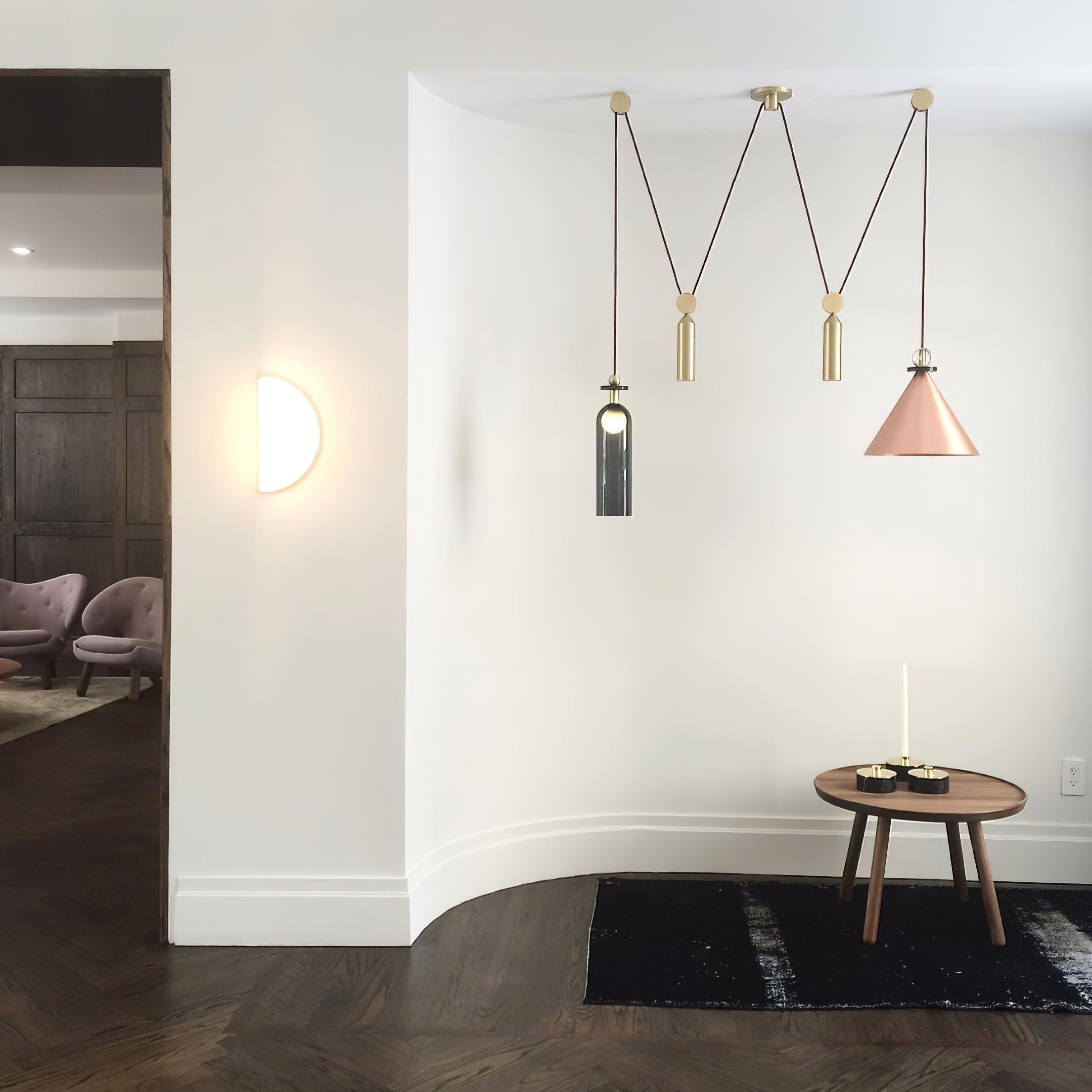 Covine Multi-Shape Adjustable Pendant Light - Neutral Decor