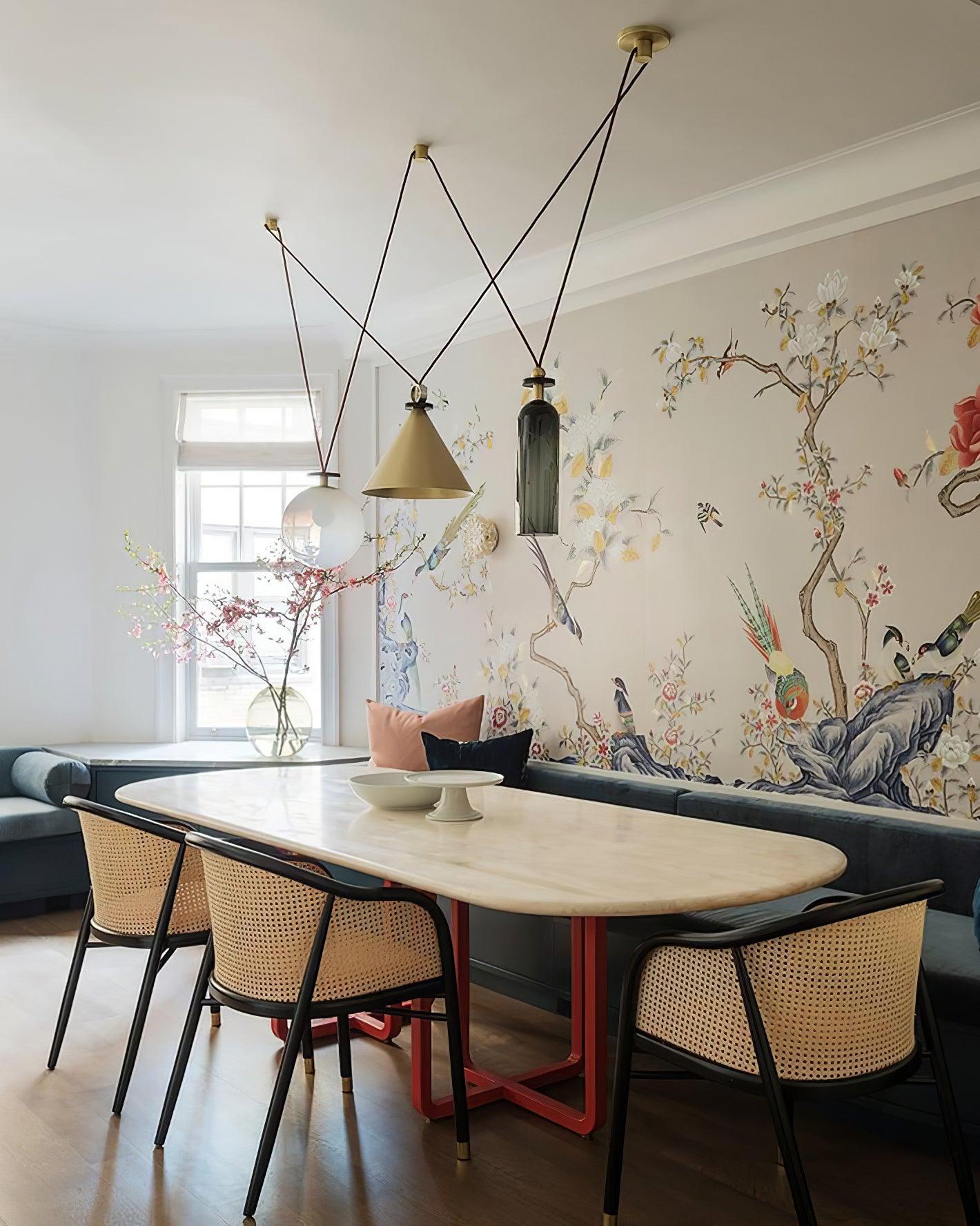 Covine Multi-Shape Adjustable Pendant Light - Neutral Decor