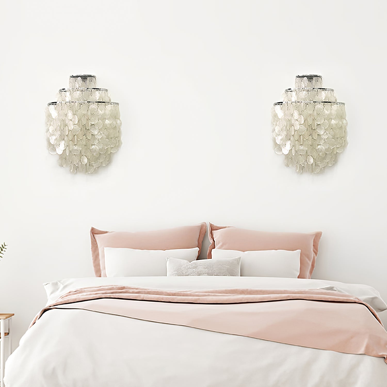 Shell Postmodern Luxury Cascading Wall Light