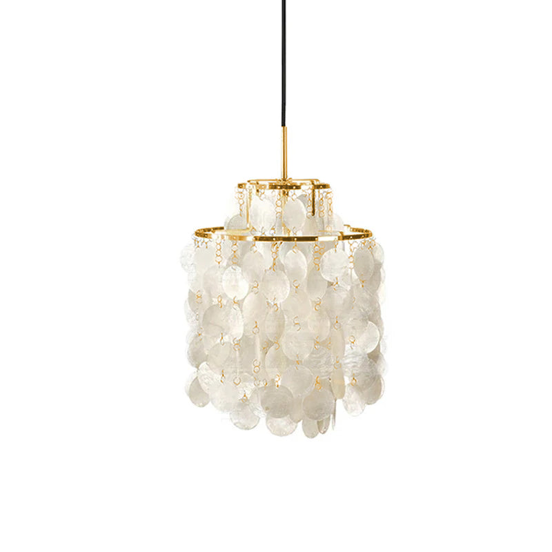 Rivena Pendant Lamp Round Shell Ring