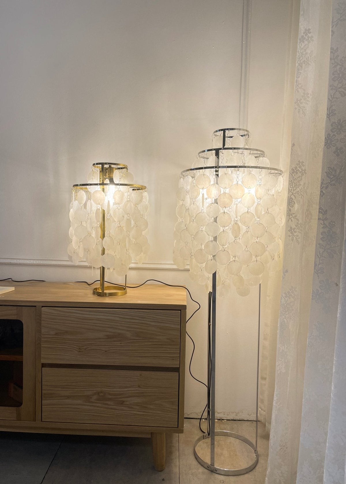 Wern Glam Glass Floor Lamp