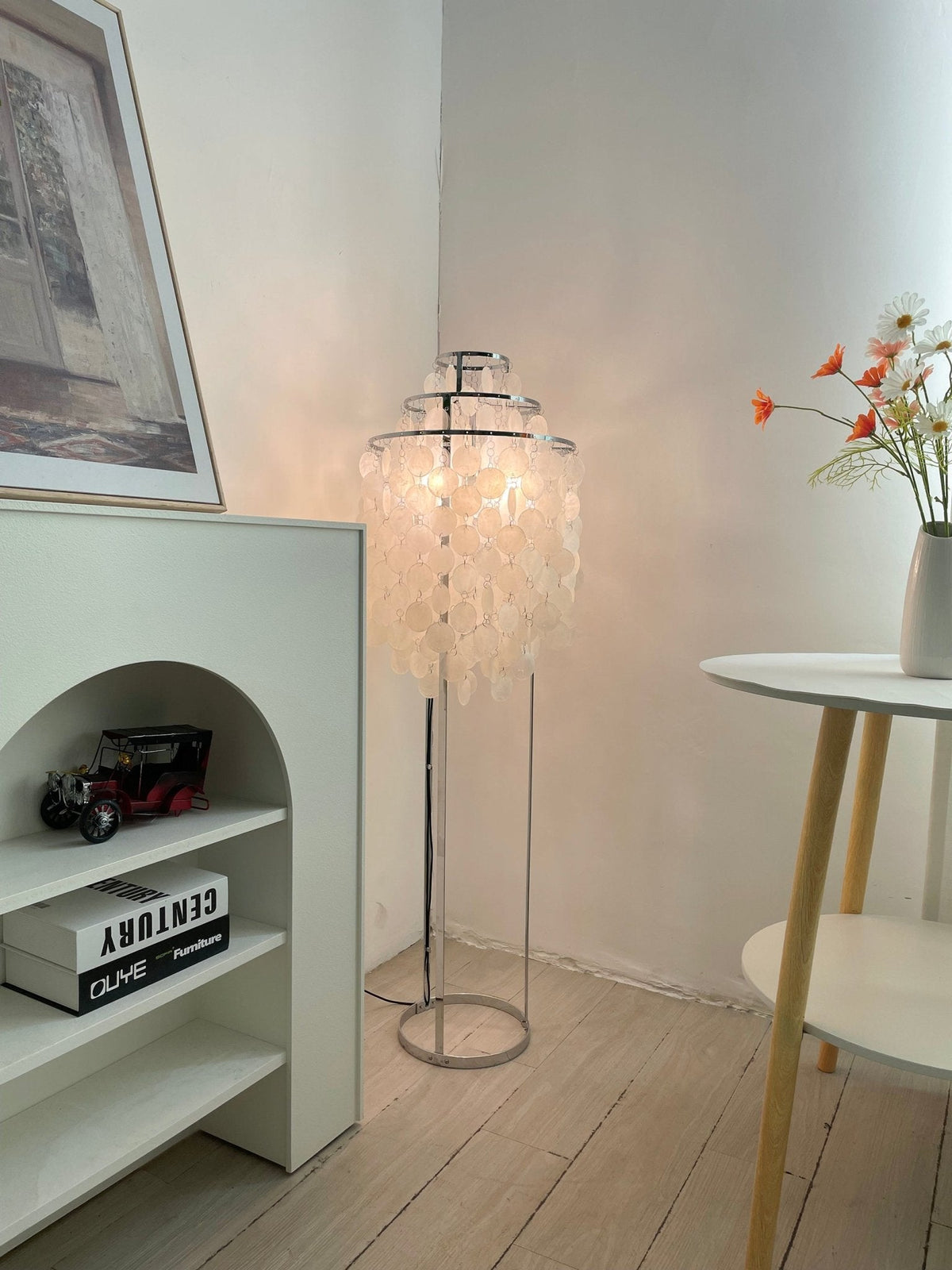 Wern Glam Glass Floor Lamp
