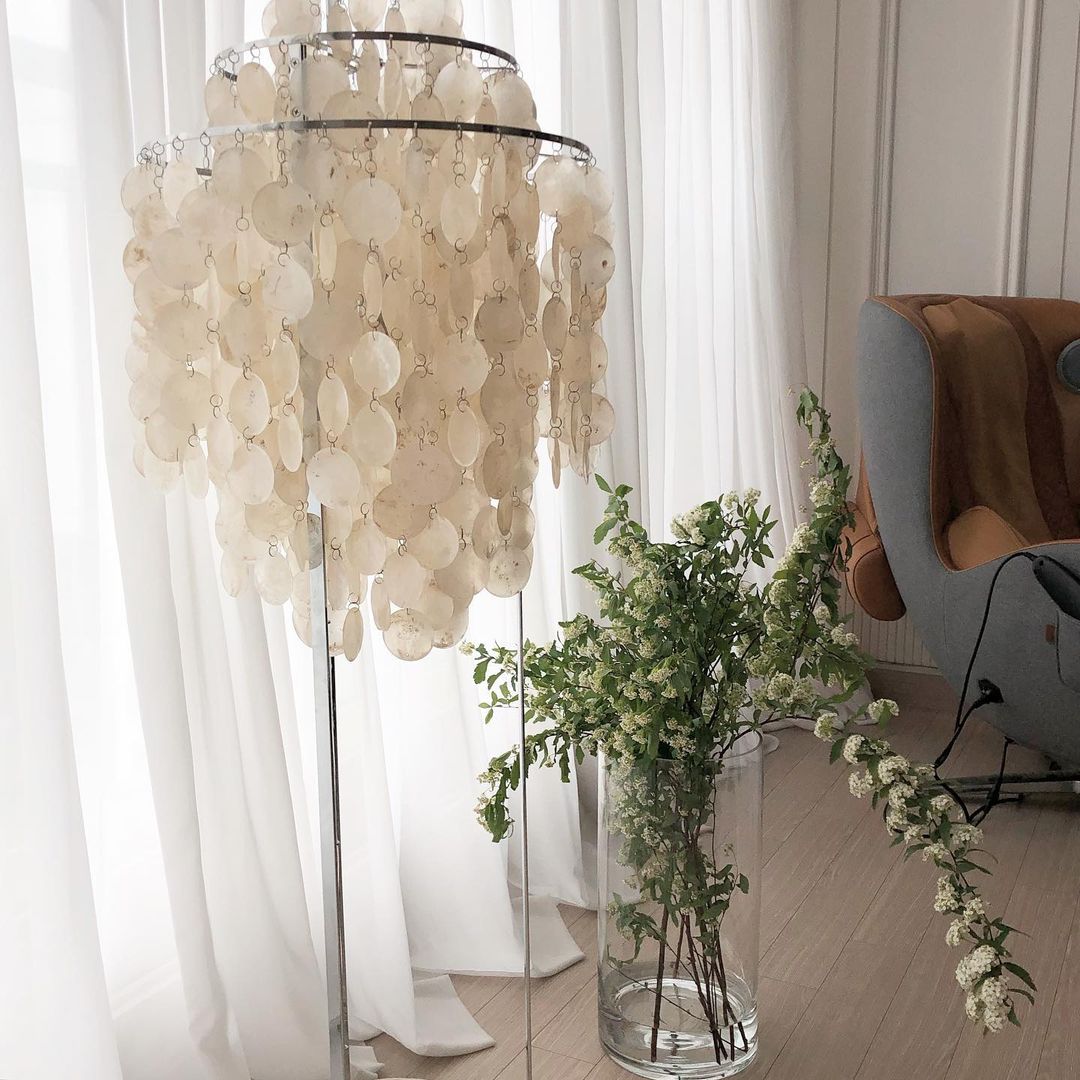 Wern Glam Glass Floor Lamp