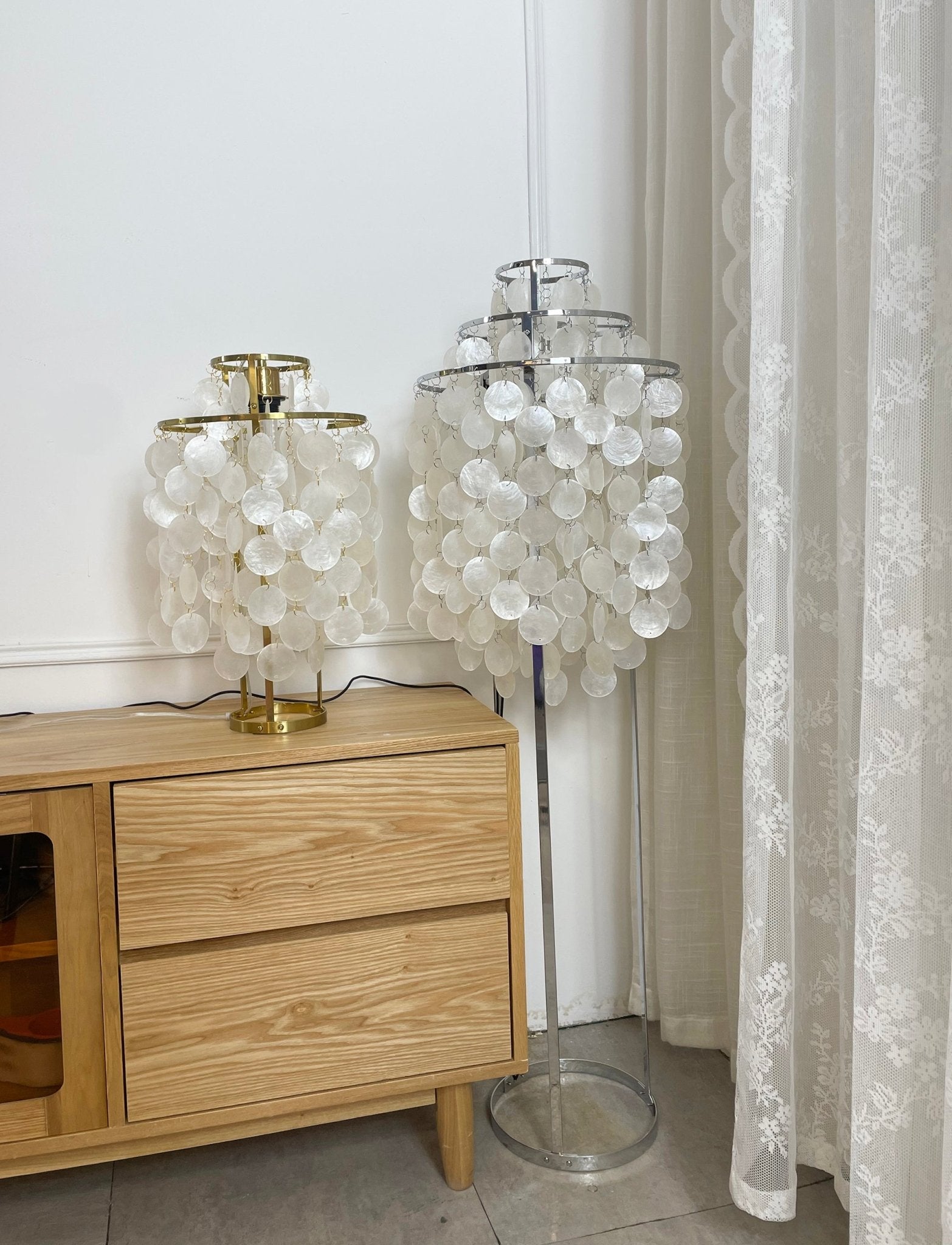 Wern Glam Glass Floor Lamp