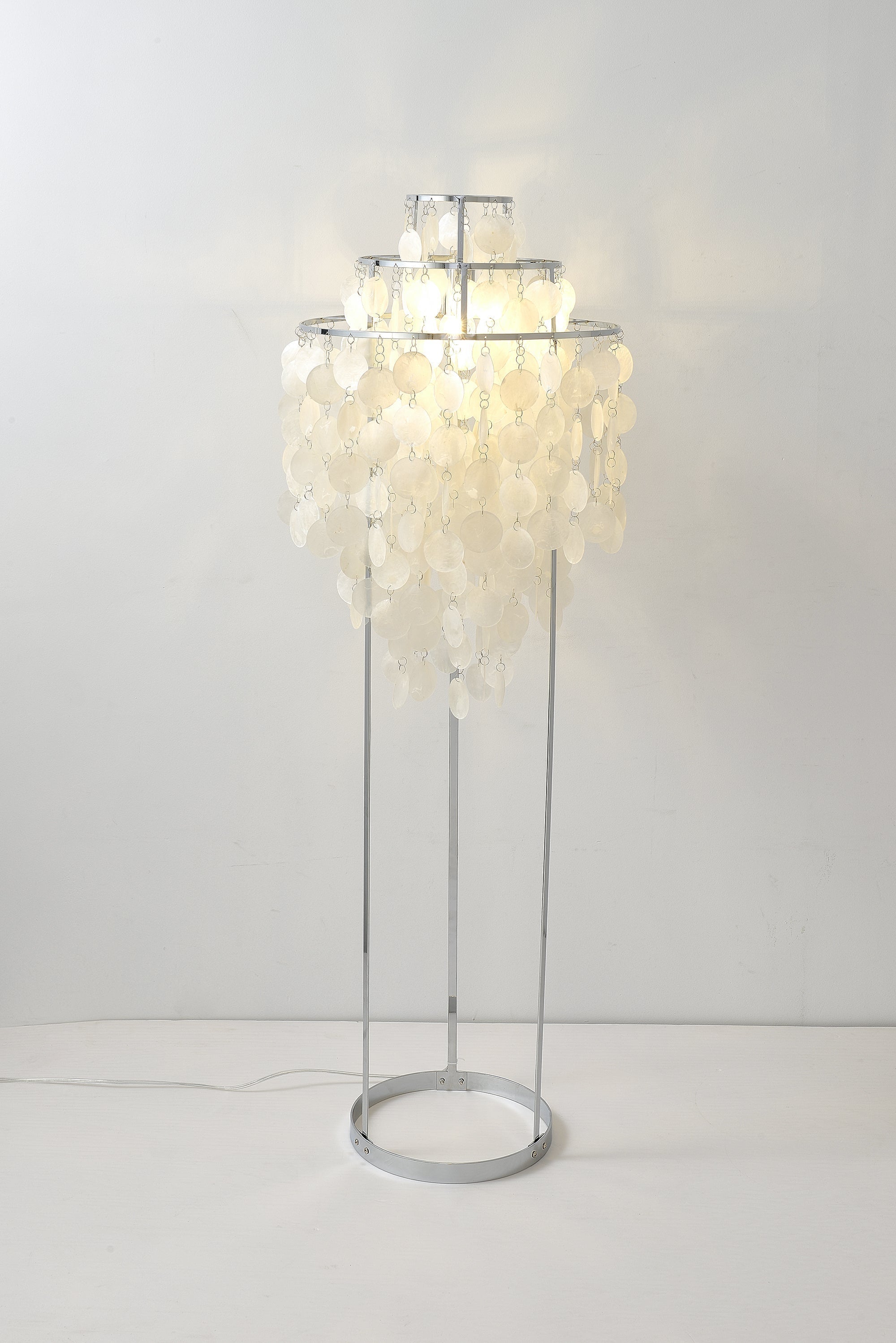 Wern Glam Glass Floor Lamp