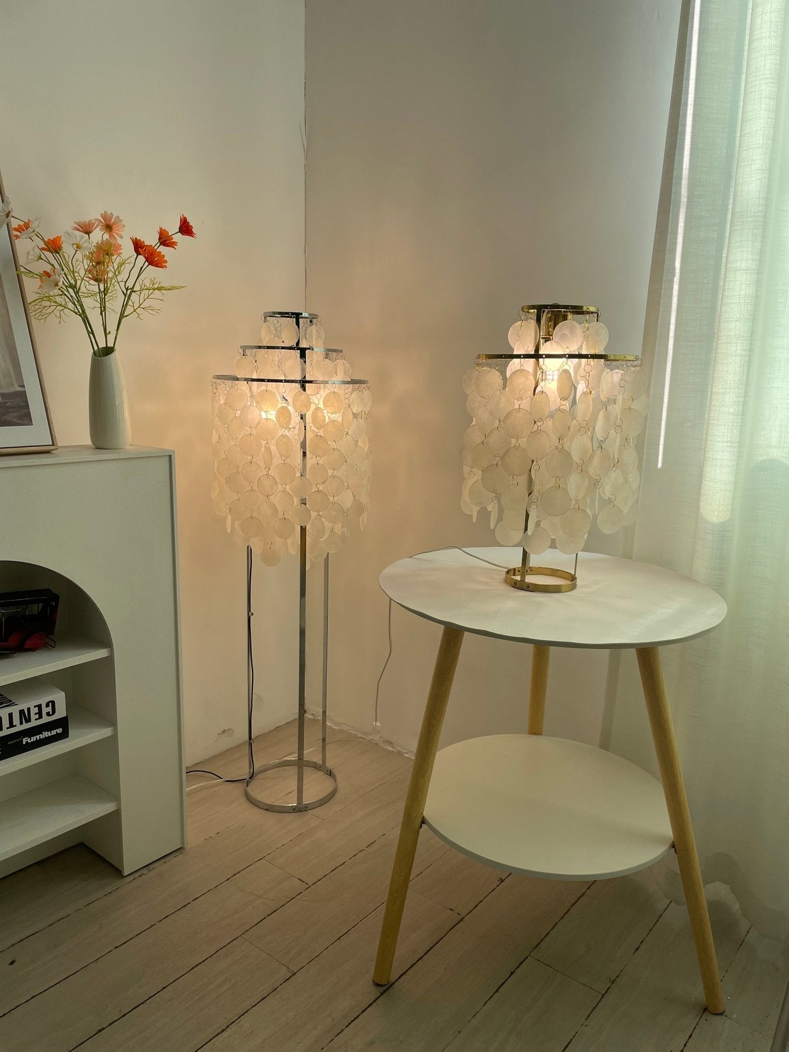 Wern Glam Glass Floor Lamp