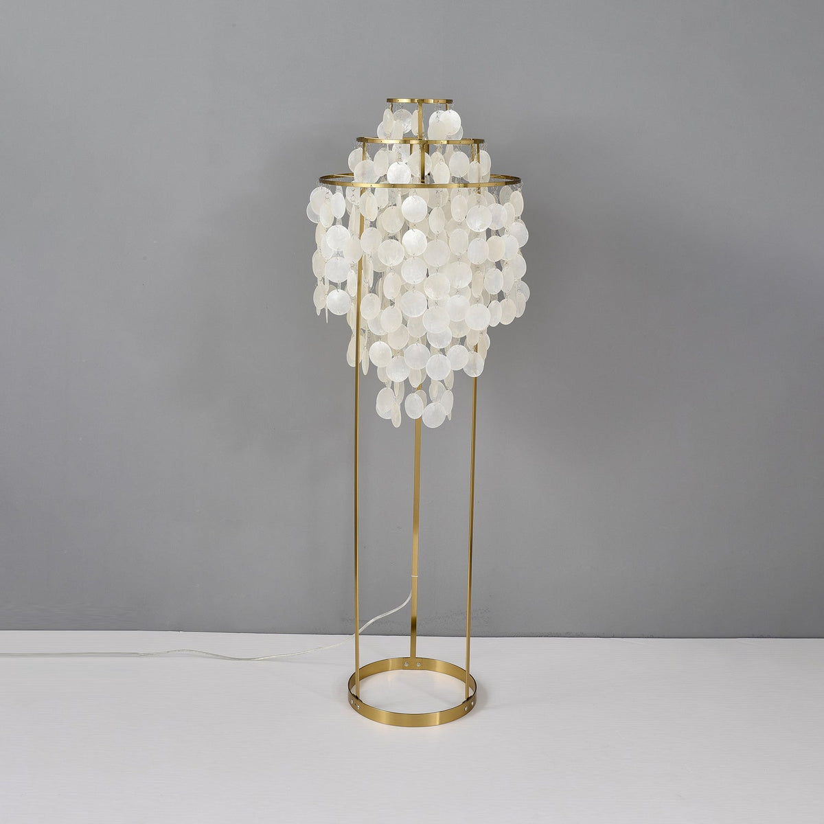Wern Glam Glass Floor Lamp