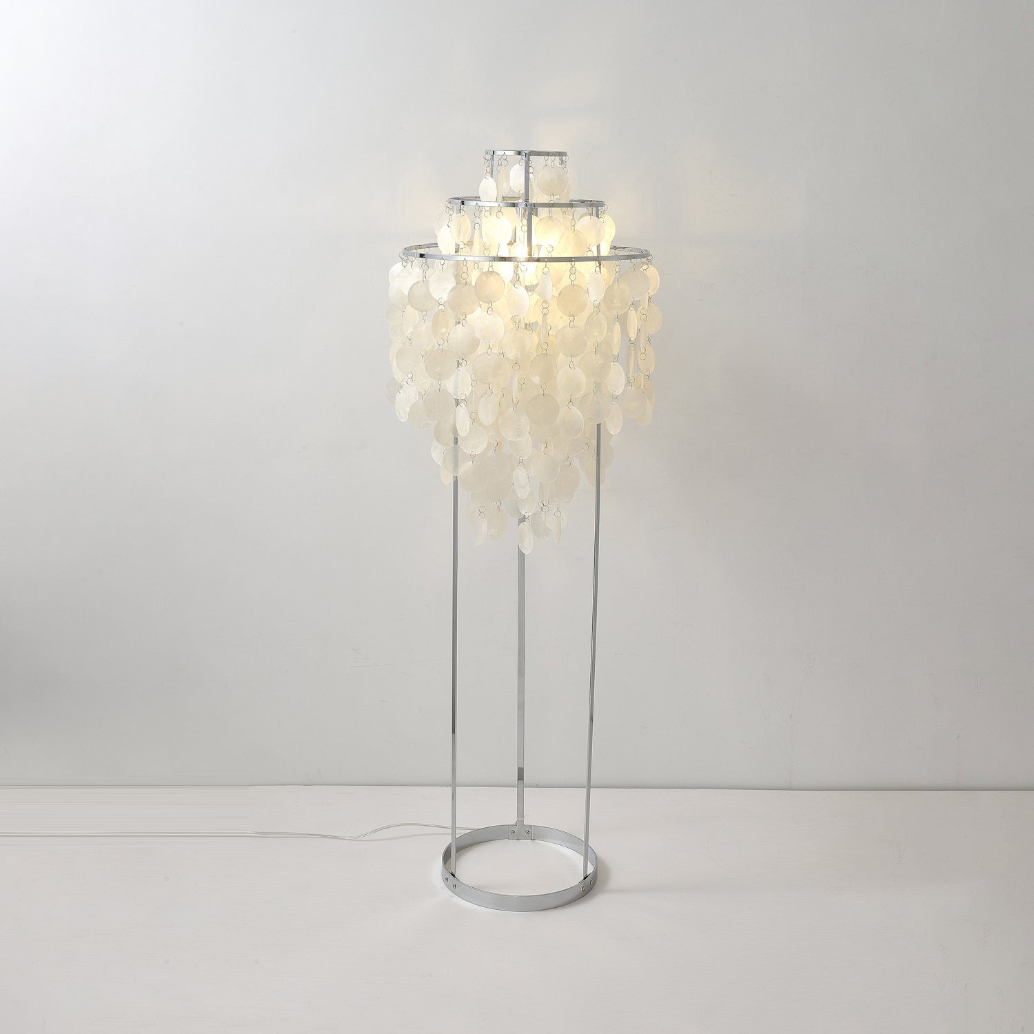 Wern Glam Glass Floor Lamp