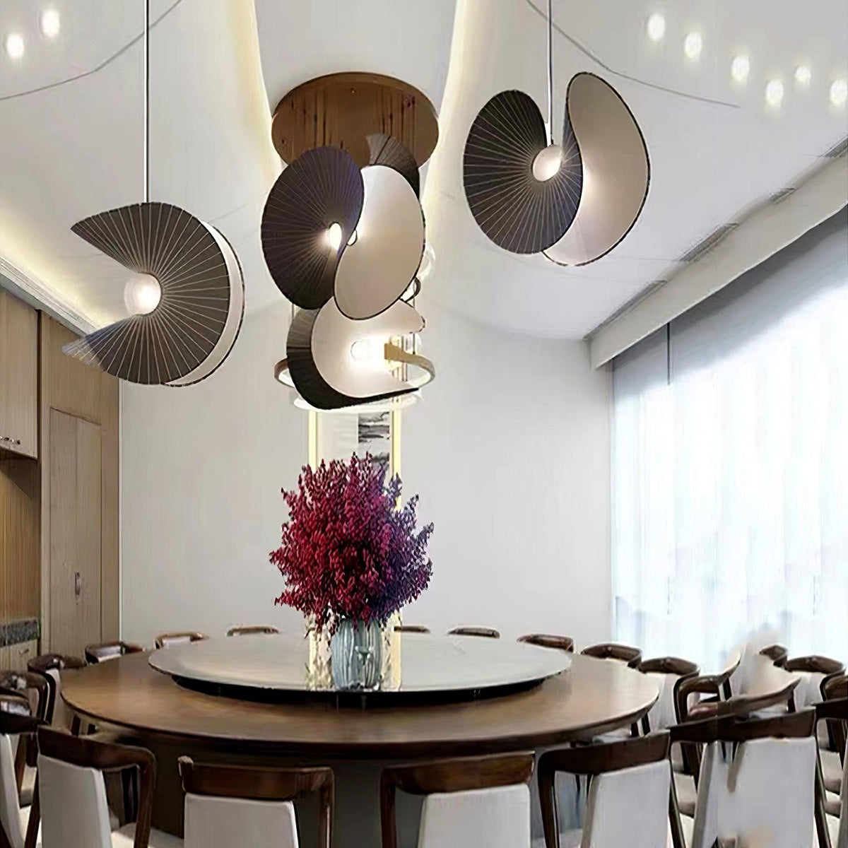 Mavira Fabric Pendant Light