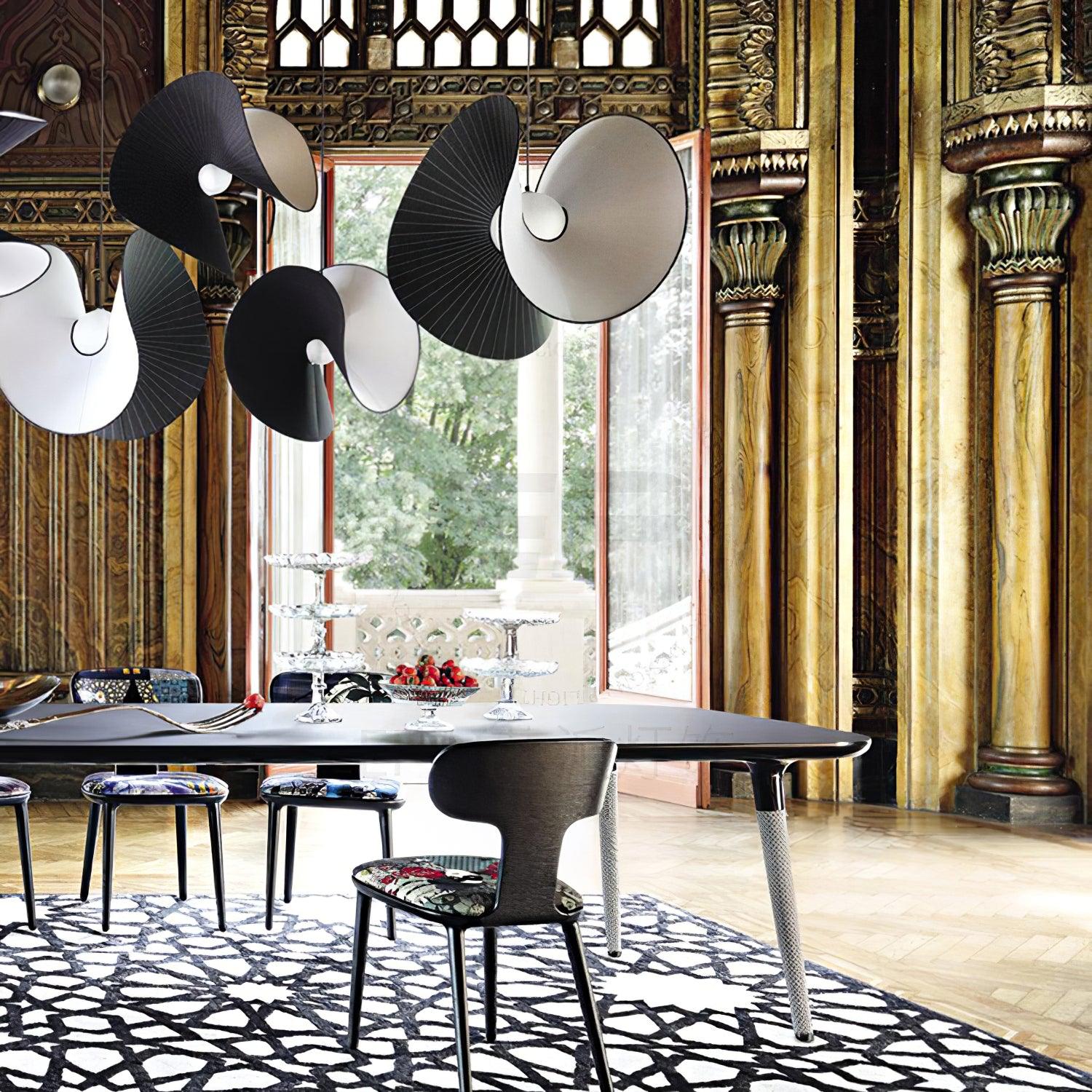 Mavira Fabric Pendant Light