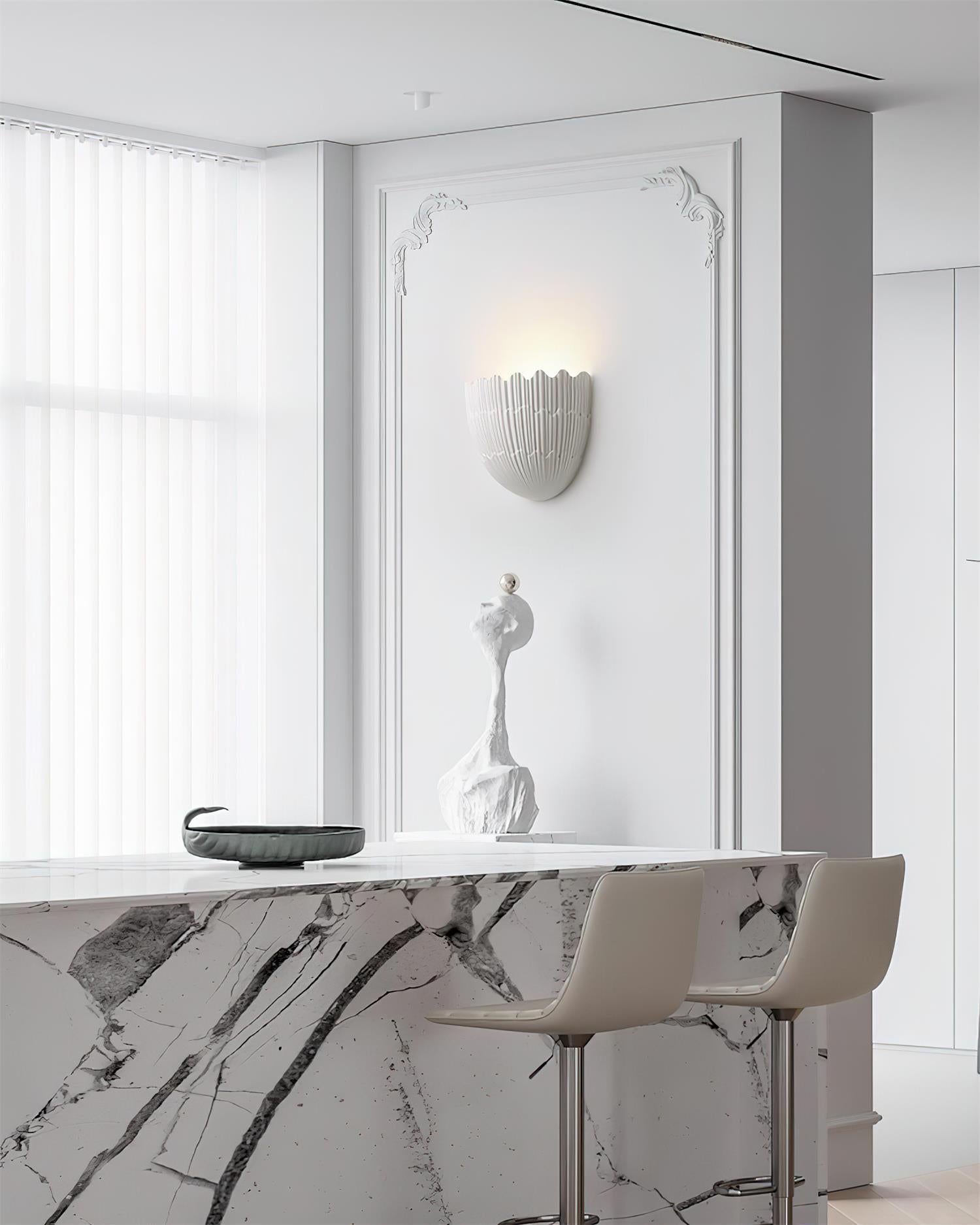 Shellora Wall Lamp Shellora Organic Wave - Neutral Decor