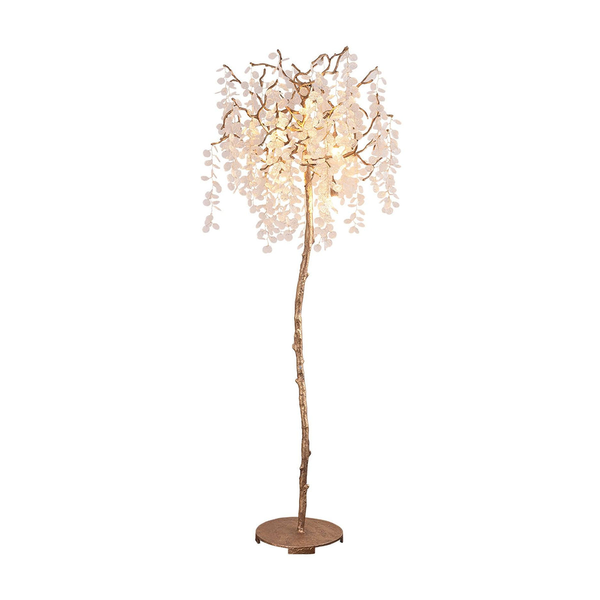 Arsorir Glass Tree Floor Lamp