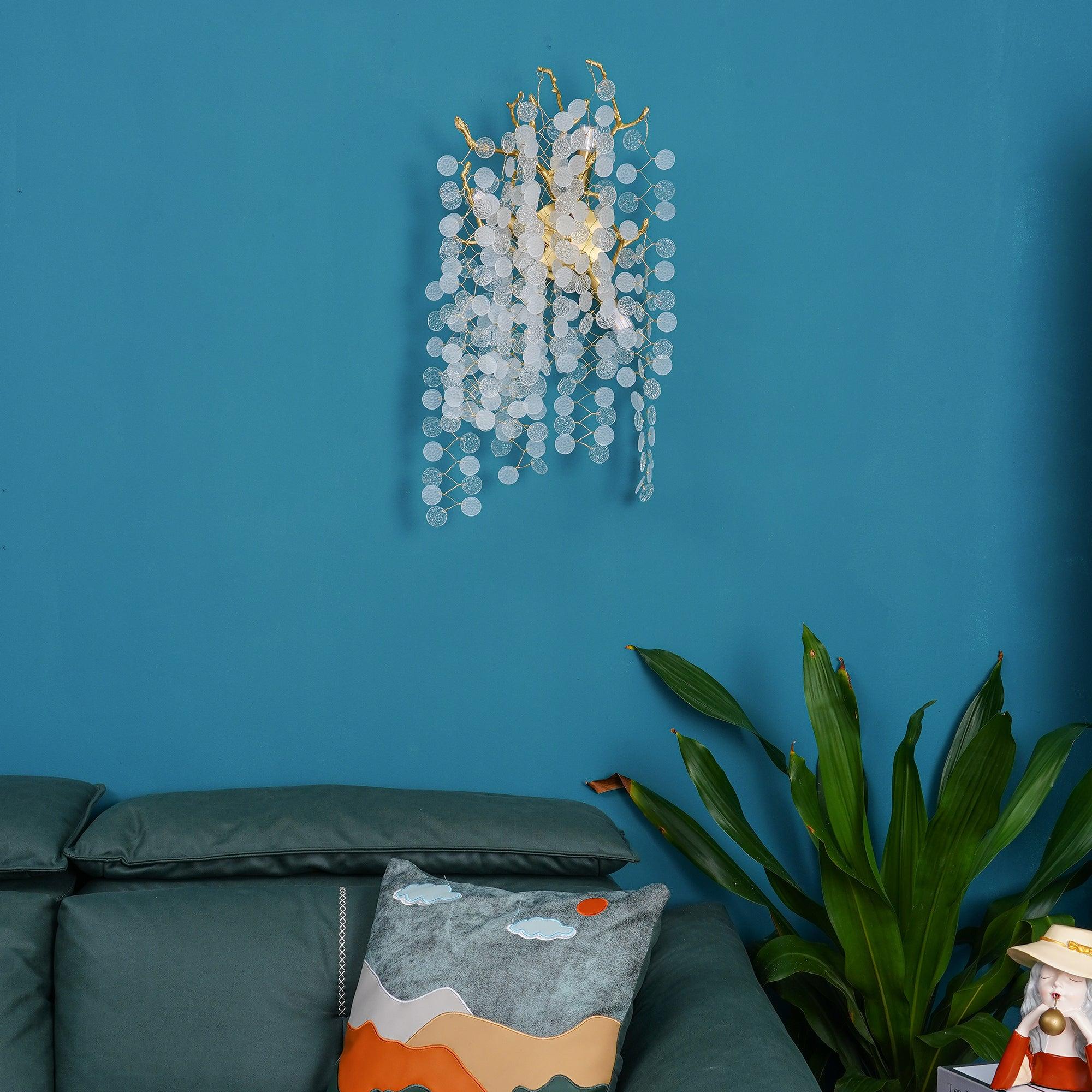 Citalos Postmodern Luxury Crystal Wall Lamp