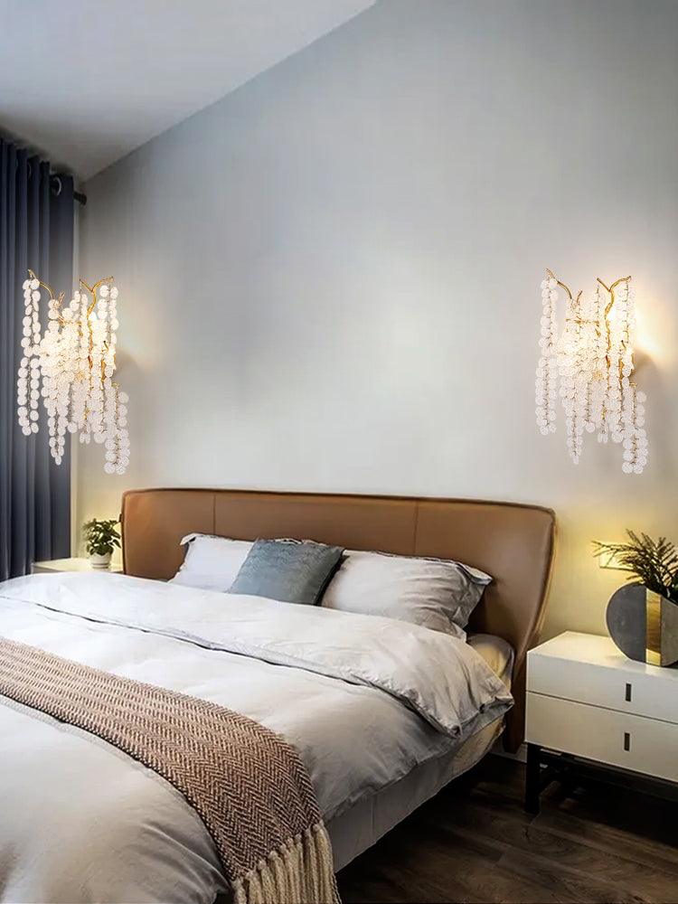 Citalos Postmodern Luxury Crystal Wall Lamp
