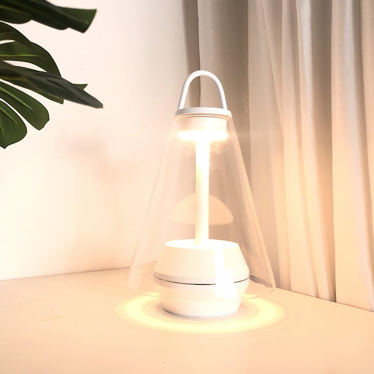 Emarir Scandinavian Glass Table Lamp