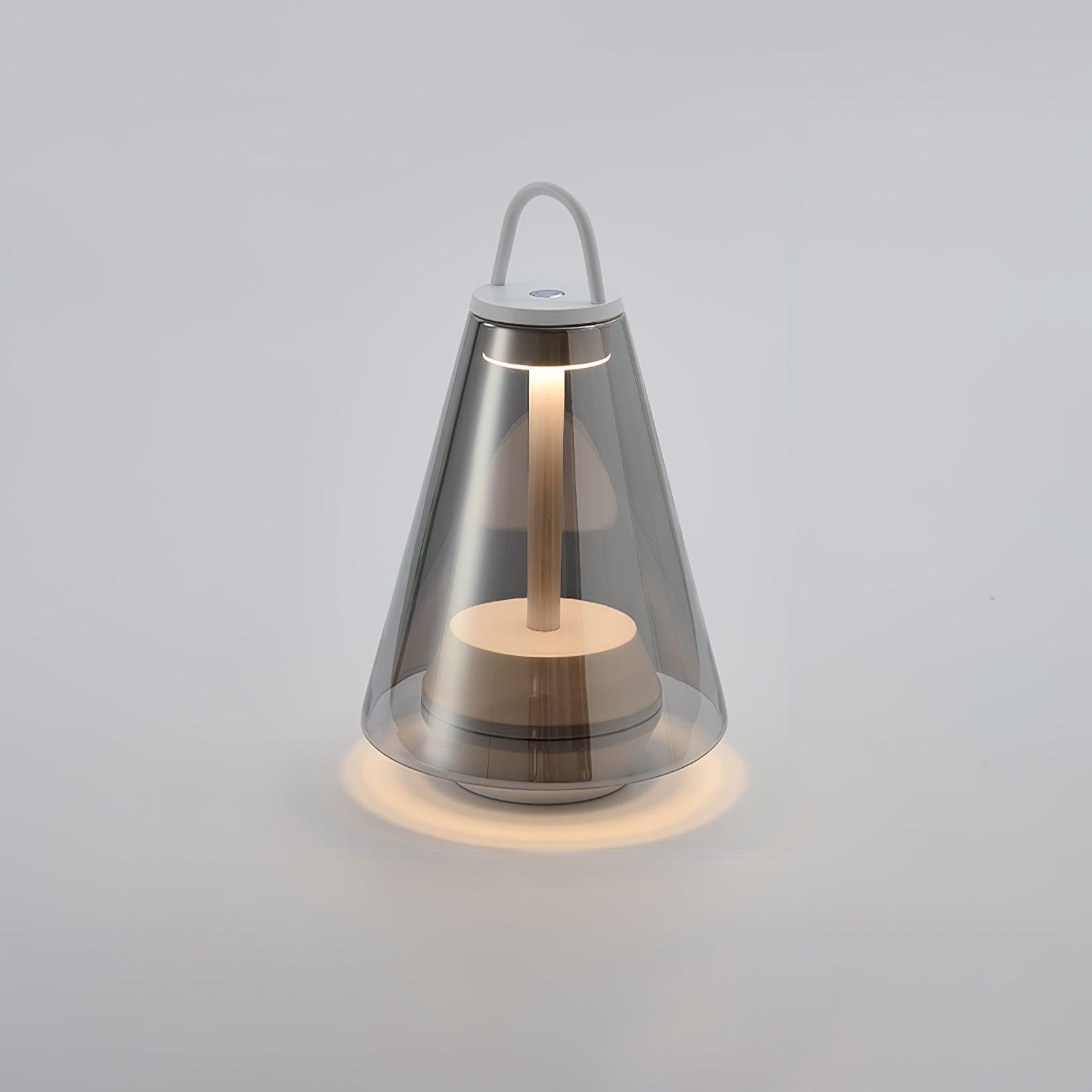Emarir Scandinavian Glass Table Lamp