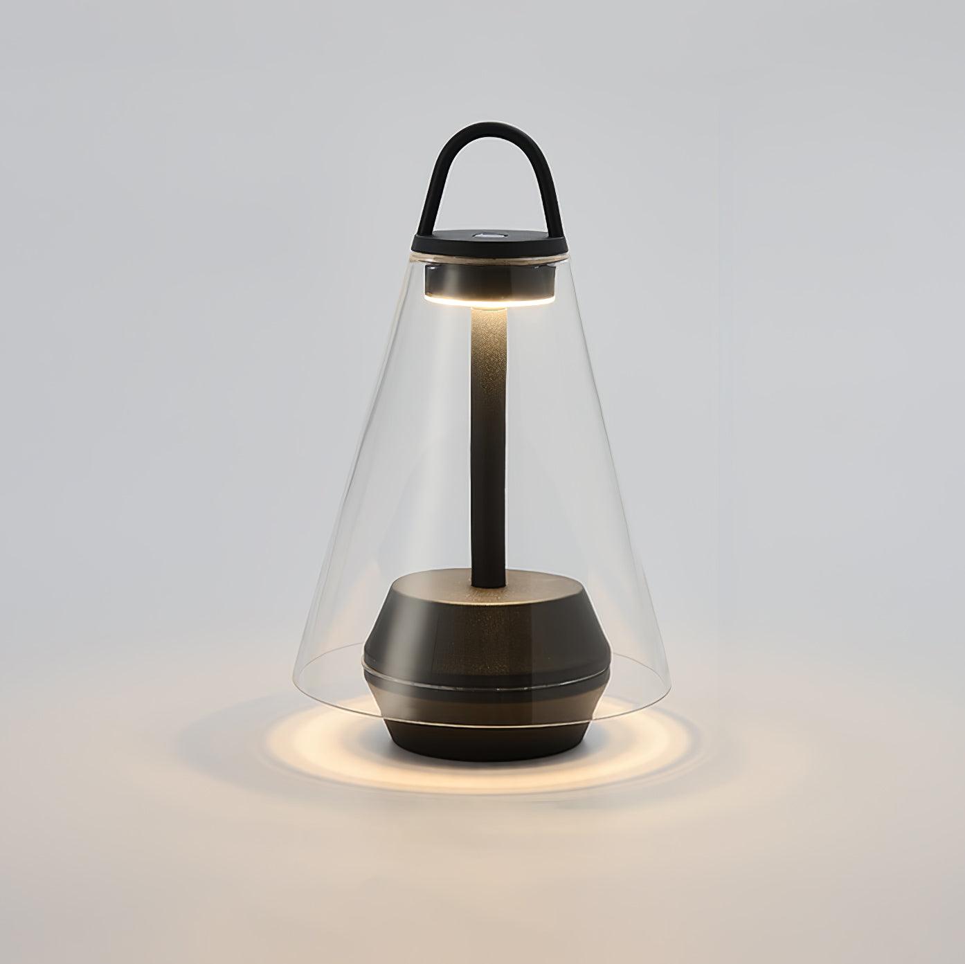 Emarir Scandinavian Glass Table Lamp