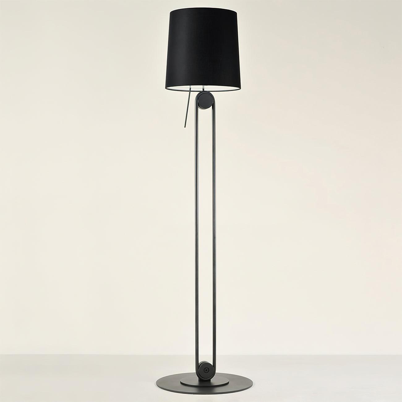 Zarina Minimalist Fabric Floor Lamp