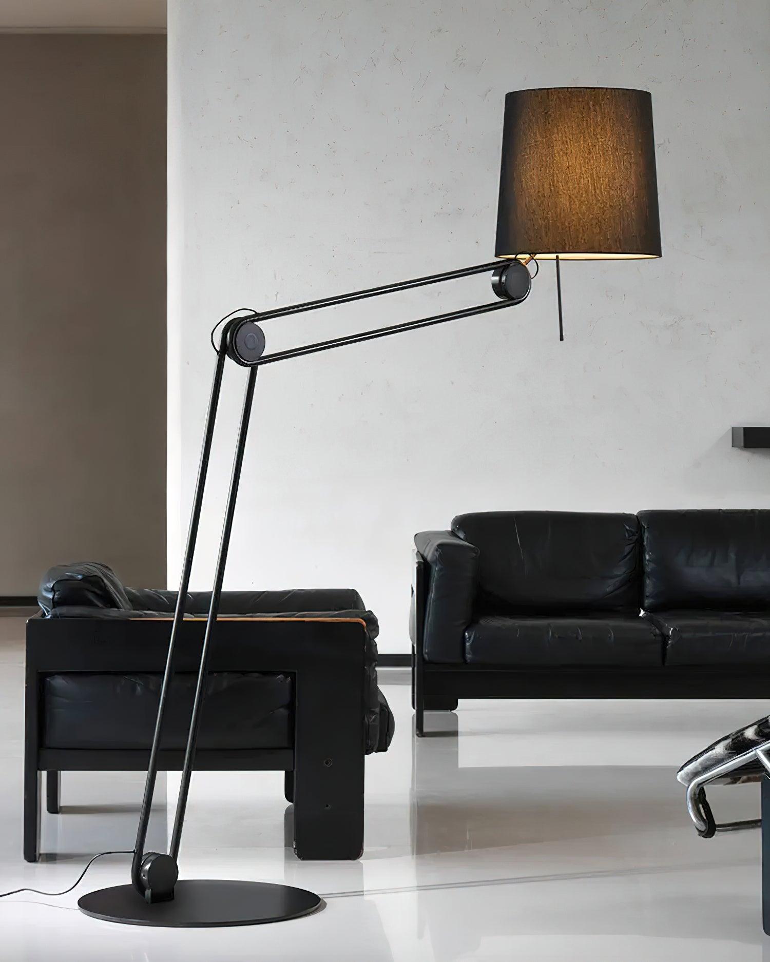 Zarina Minimalist Fabric Floor Lamp