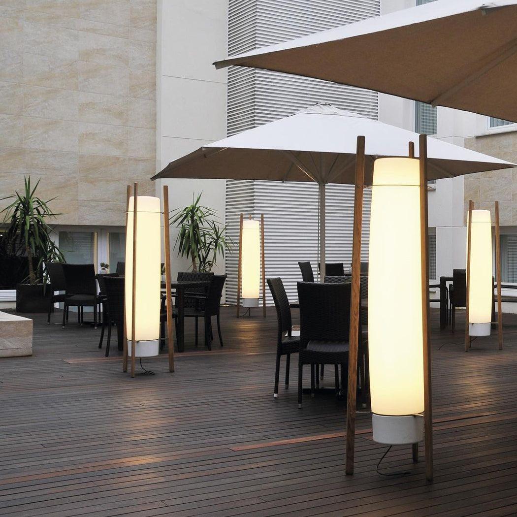 Zezoraril Wabi-Sabi Wood Floor Lamp