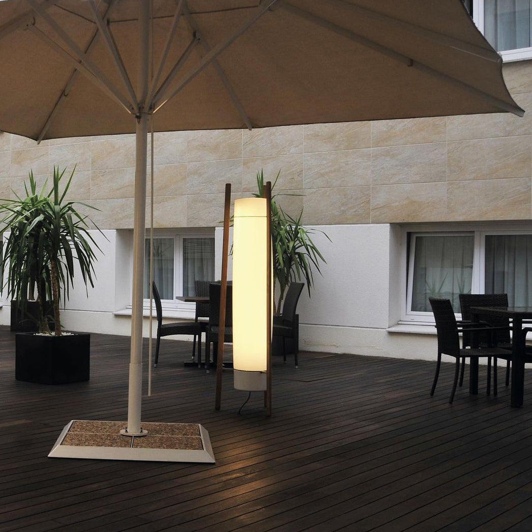 Zezoraril Wabi-Sabi Wood Floor Lamp