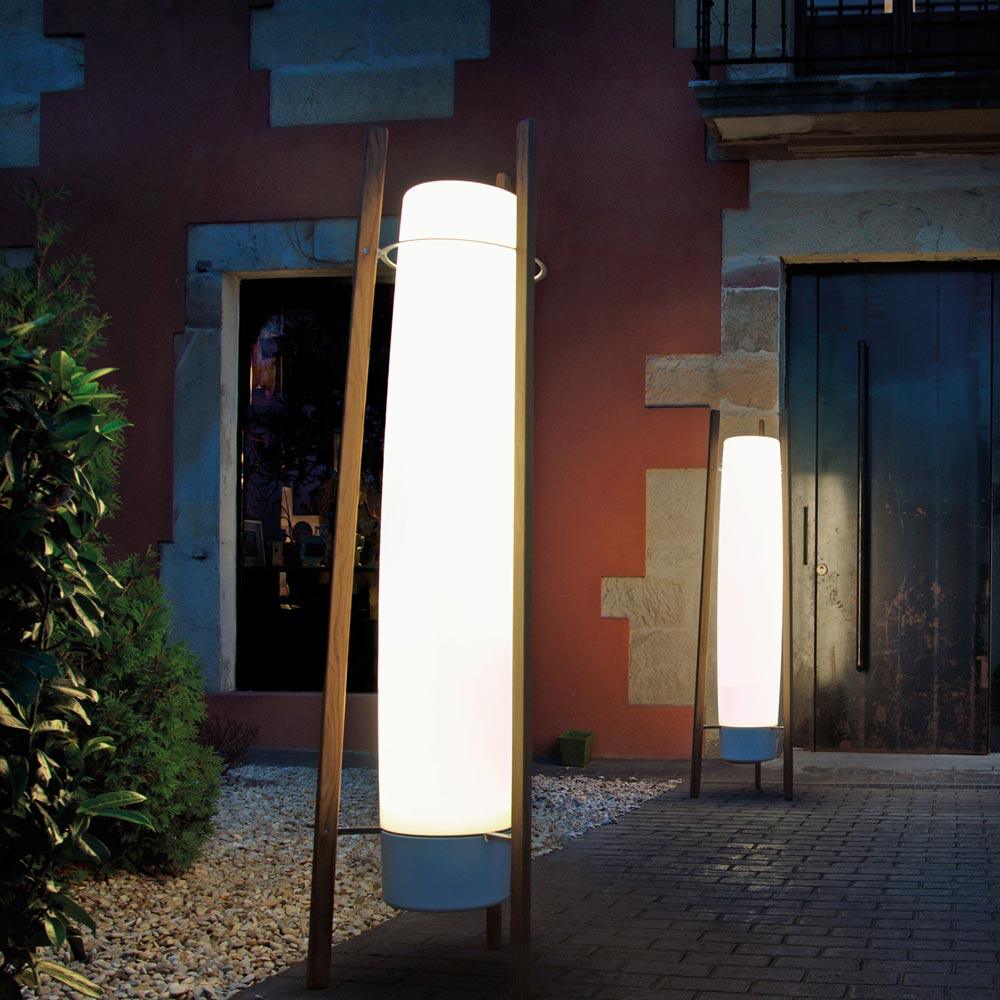 Zezoraril Wabi-Sabi Wood Floor Lamp