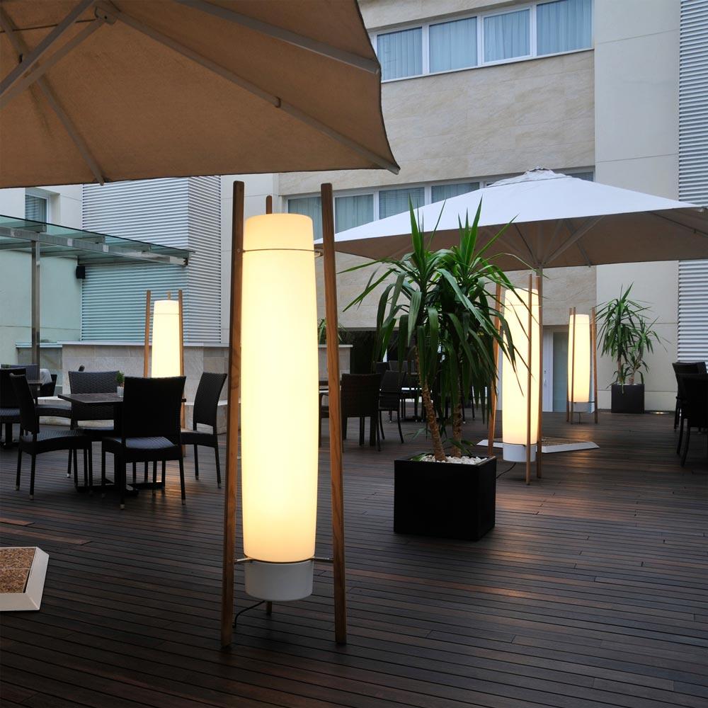 Zezoraril Wabi-Sabi Wood Floor Lamp