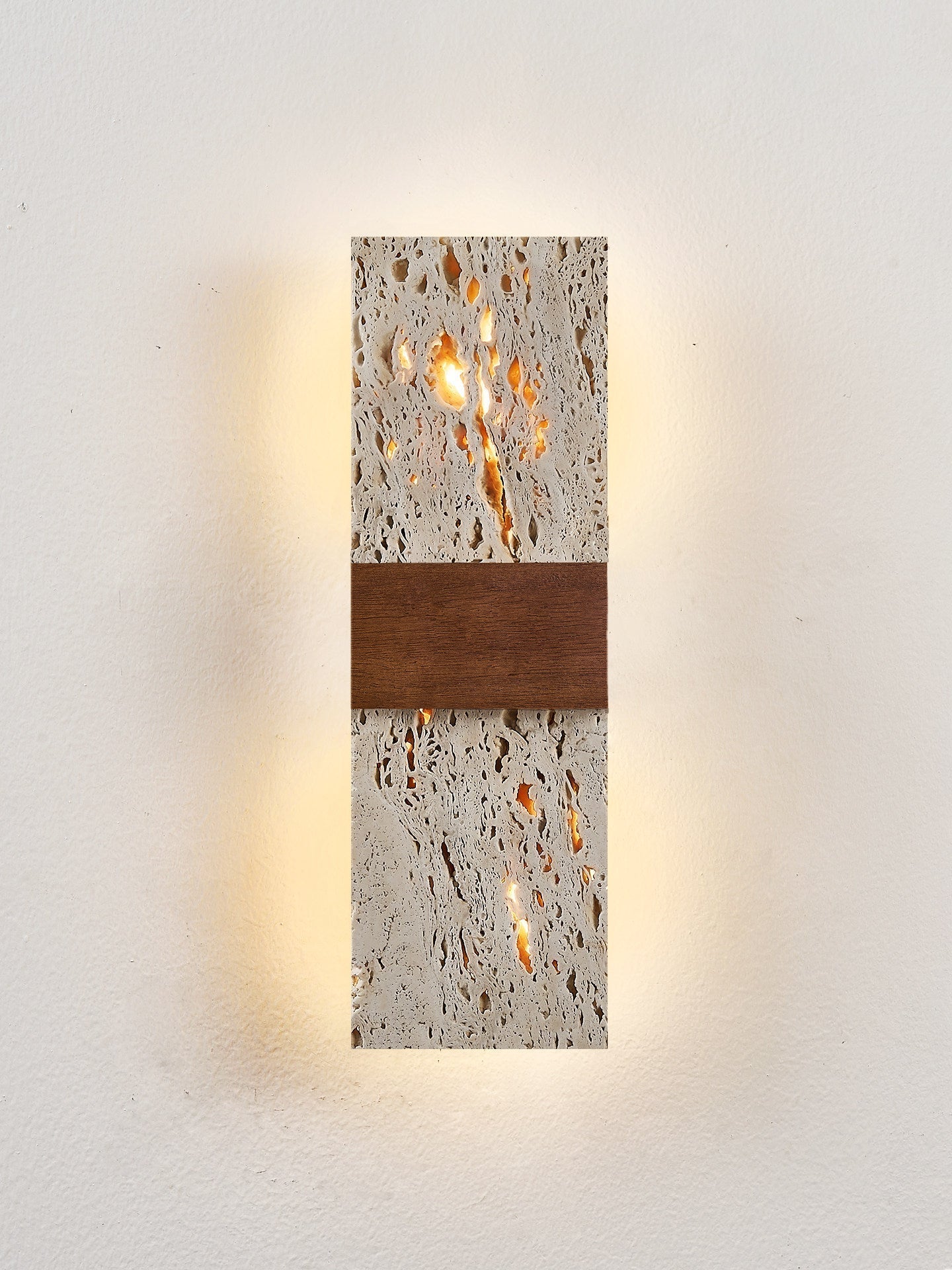 Lucen Travertine Wall Light