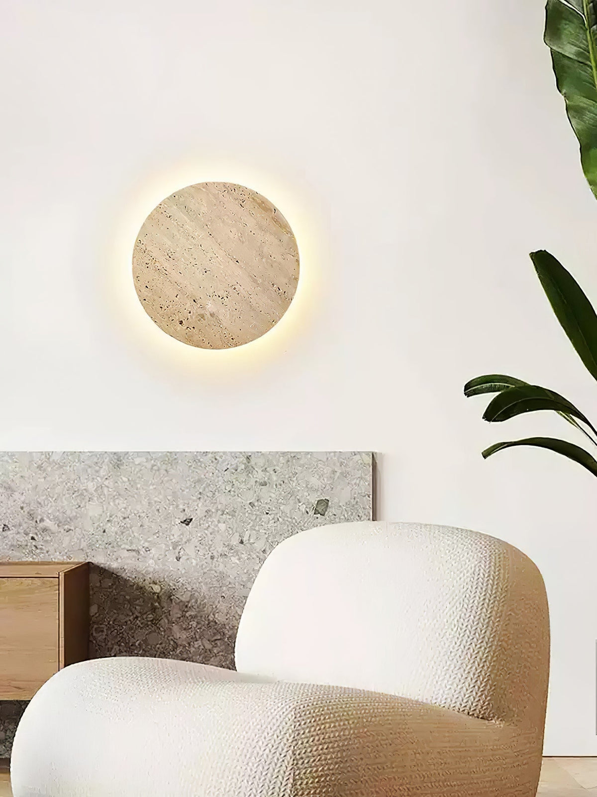 Artale Travertine Wall Light