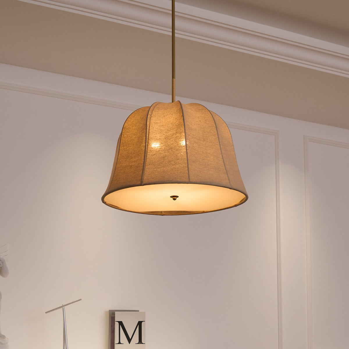 Fioalielle Vintage Fabric Pendant Lamp